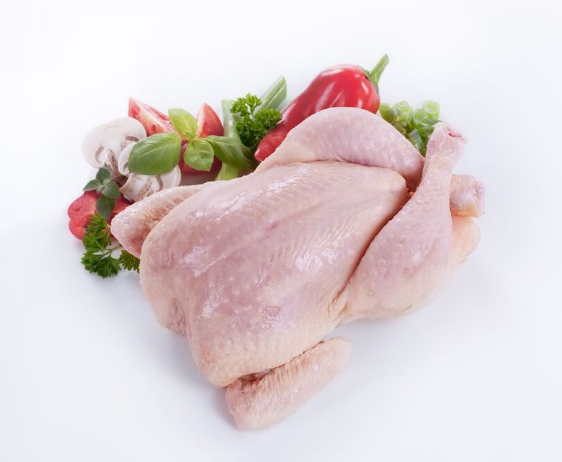 On the third day of the 6-petalled diet, you can eat an unlimited amount of chicken. 