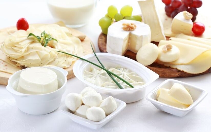 The fifth day of the 6 petals of the diet is dedicated to the use of cottage cheese, yogurt and milk. 